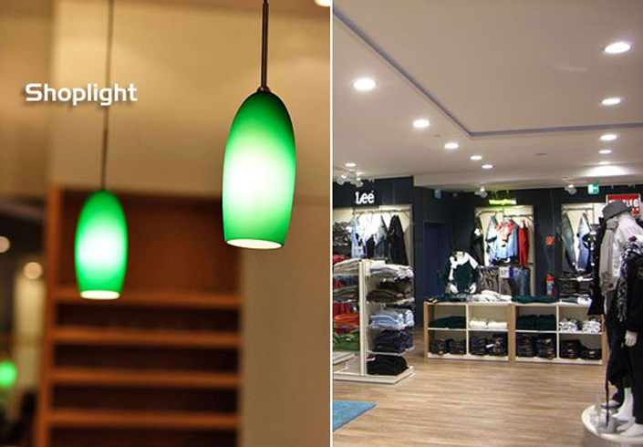 Shoplight Beleuchtung von Falk und Janke